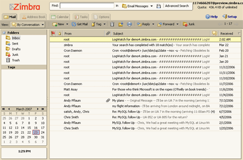 Zimbra Archiving and Discovery Mailbox